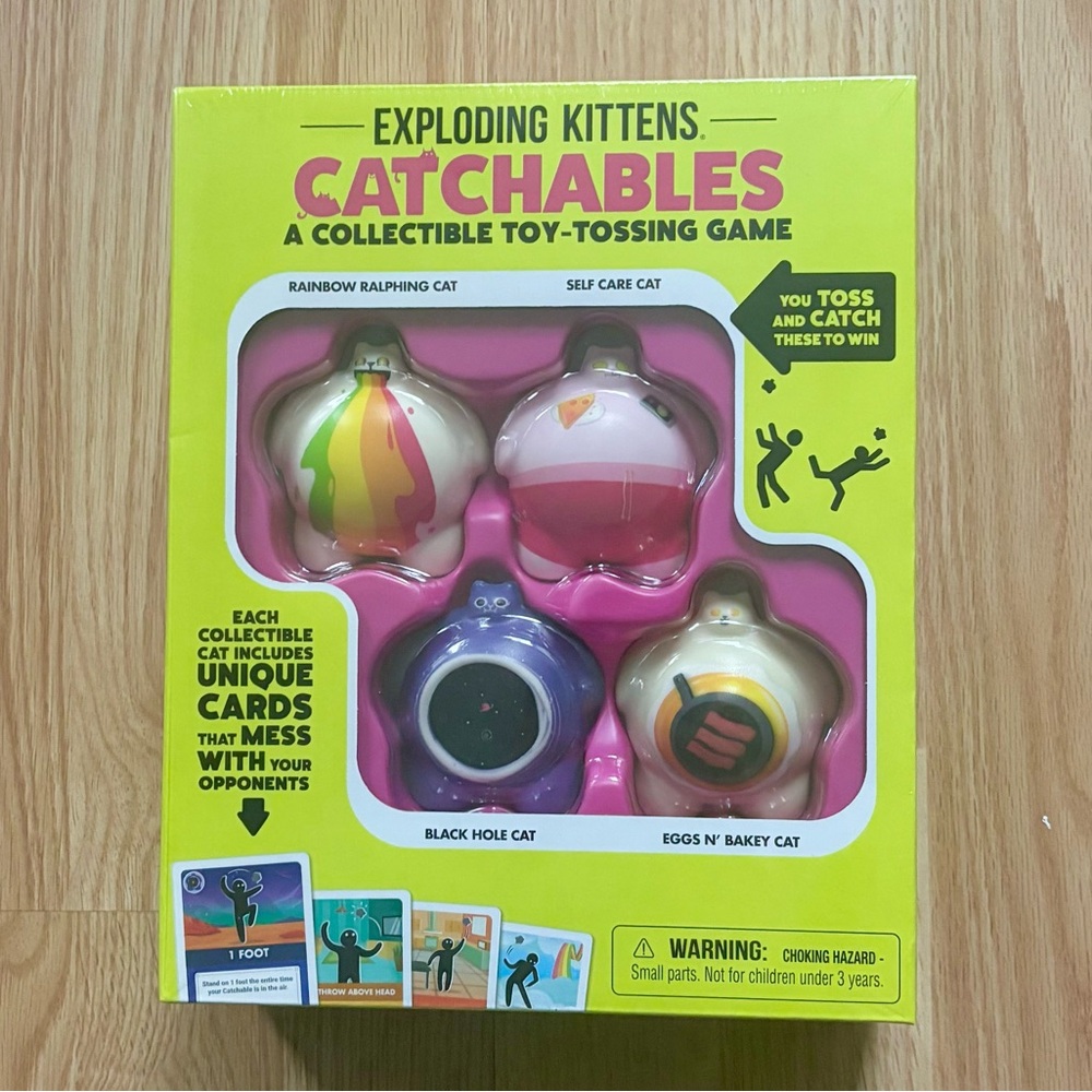 Catchables Toy Tossing Game by Exploding Kittens